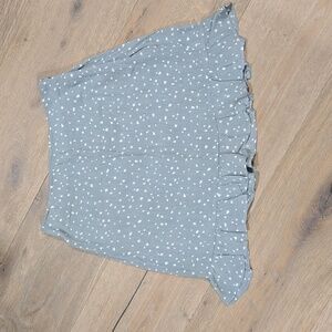 Abercrombie & Fitch Women's Small Green Polka Dot Skirt